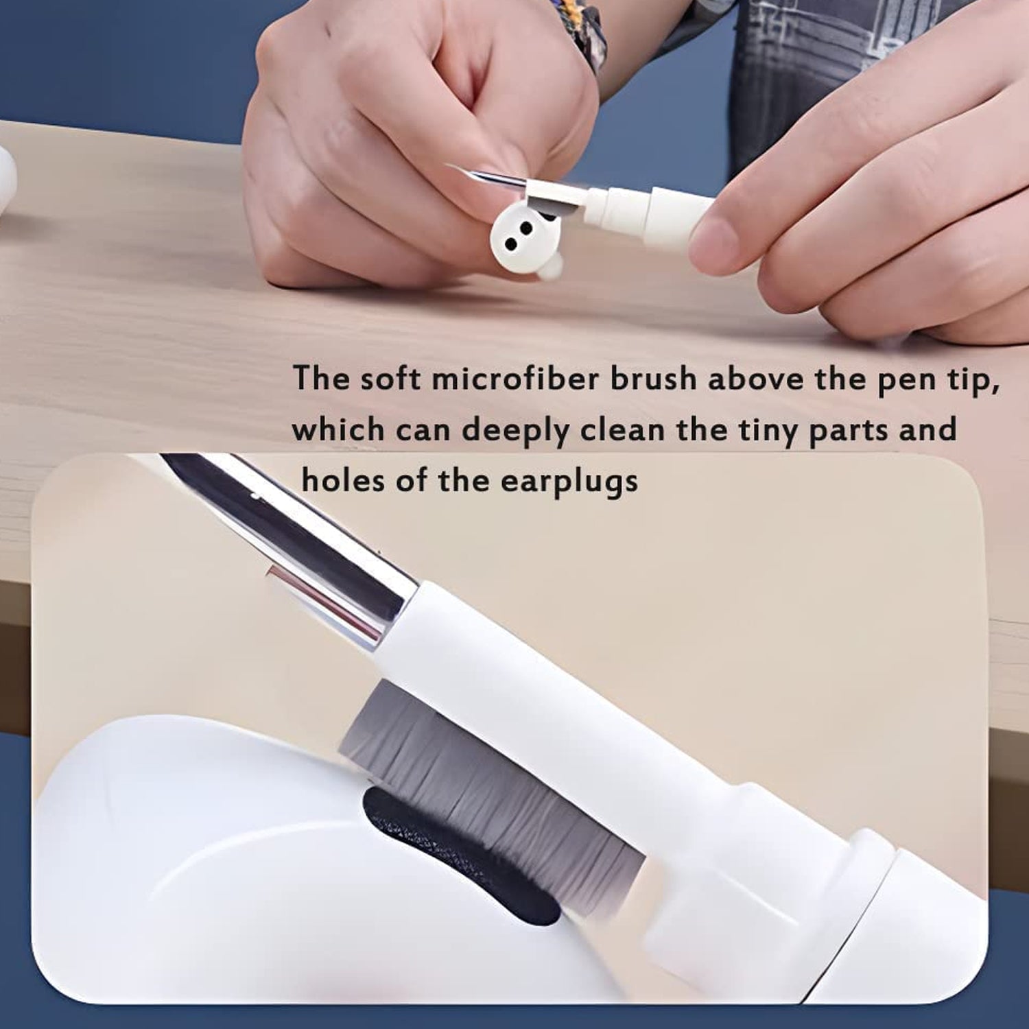 6188 3 In 1 Earbuds Cleaning Pen For Cleaning Of Ear Buds And Ear Phones Easily Without Having Any Damage. 6188 3 In 1 Earbuds Cleaning Pen For Cleaning Of Ear Buds And Ear Phones Easily Without Having Any Damage.